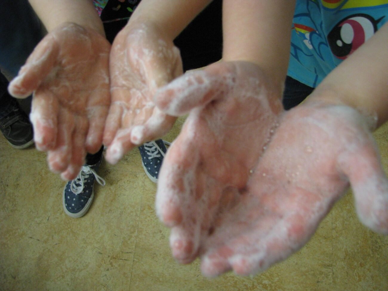 Fourth grade food safety lesson plan with High Speed Hand Washing