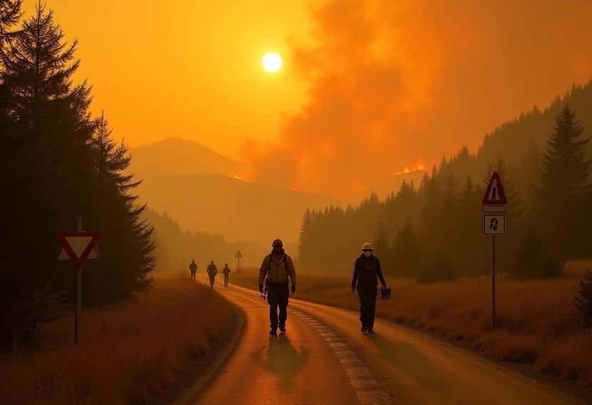 Grantown-on-Spey Wildfire Alert: Fire Crews Struggle Against Blazes, Important Travel Warnings for Tourists in the Highlands: What You Need To Know