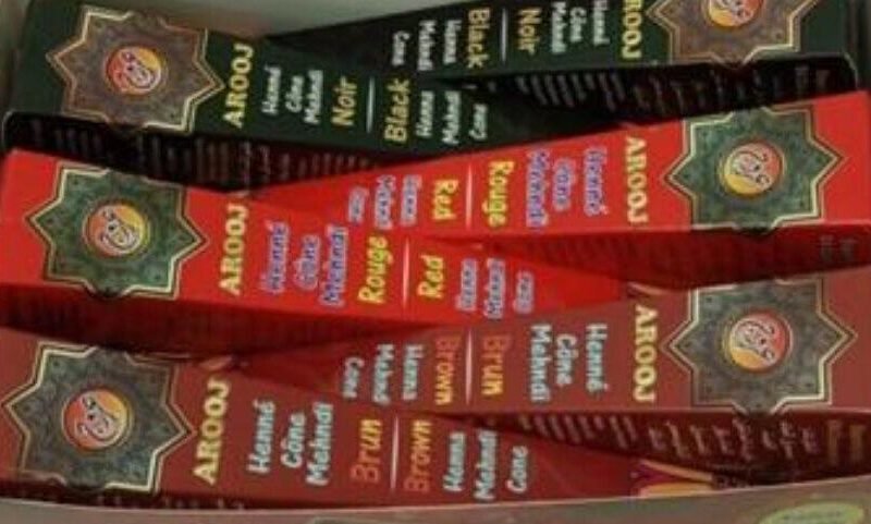 Henna cones recalled in Canada for risk of chemical burns
