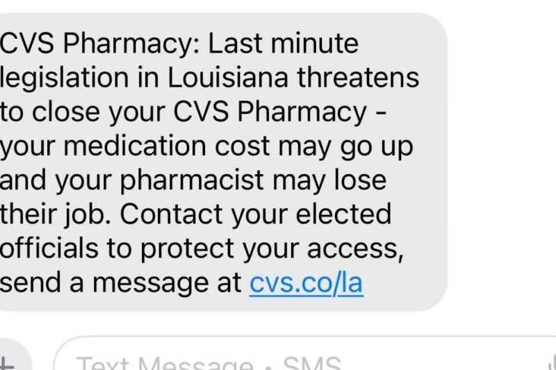 Louisiana suing CVS over mass texts