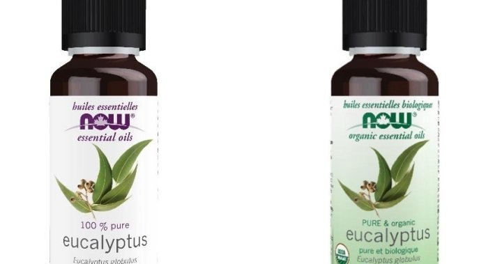 More than 220K eucalyptus oil bottles recalled in Canada – National