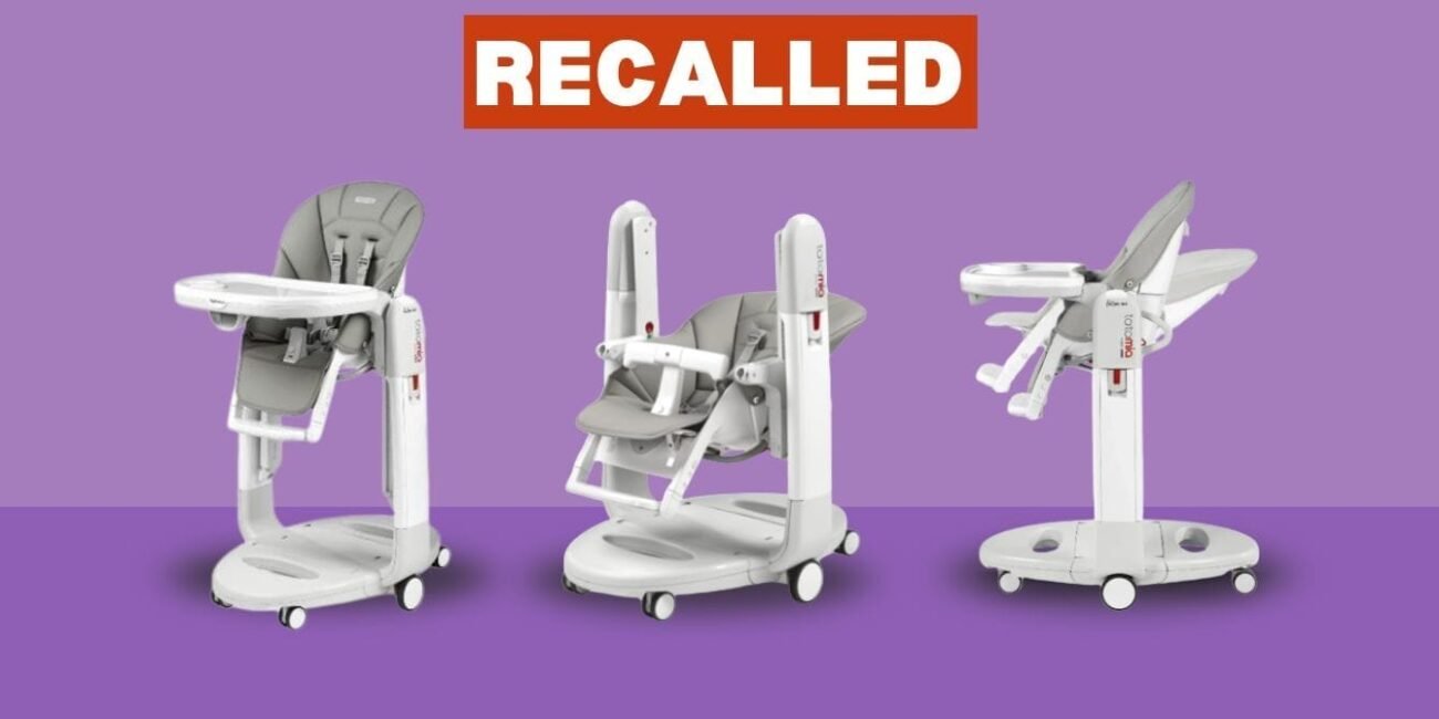 Peg Perego high chair recall