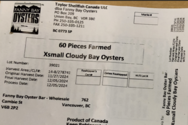 Seafood Recall Issued for US and Canada With ‘Severe Illness’ Warning
