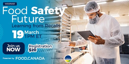 Webinar on food safety future: learning from recalls