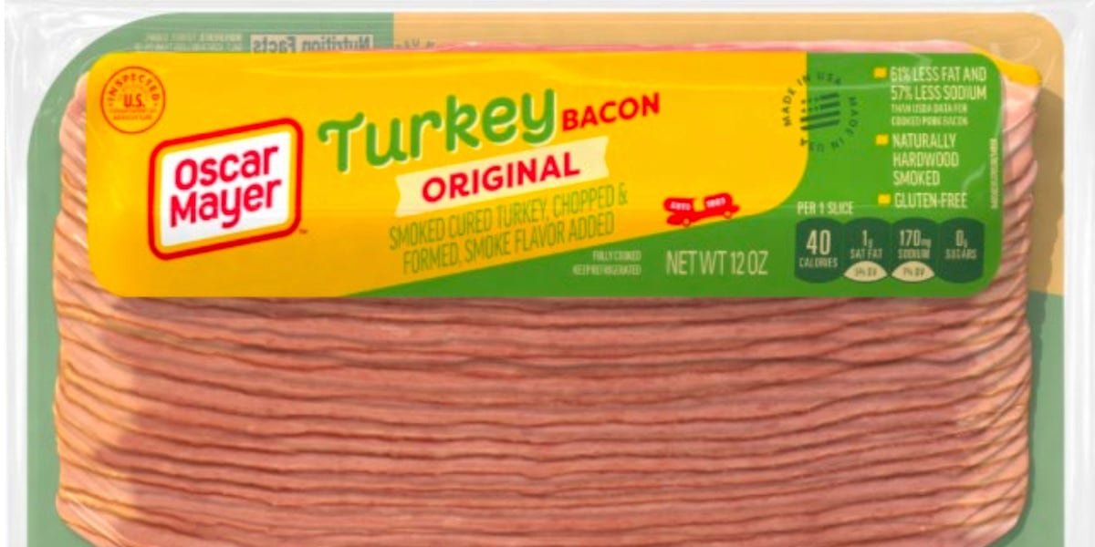 Nearly 368,000 pounds of Oscar Mayer turkey bacon recalled over possible listeria contamination