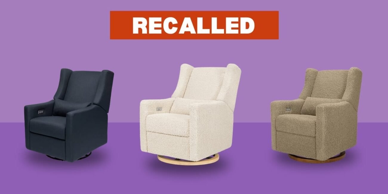 a group of babyletto chairs on a purple background