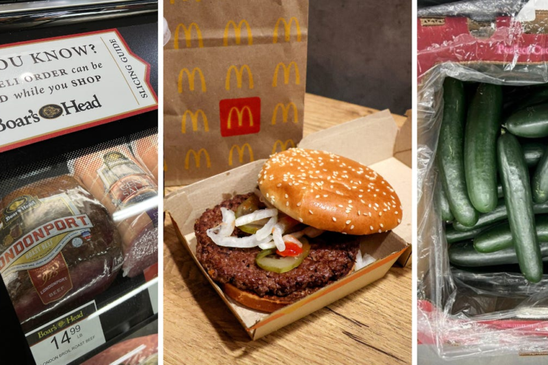 Boar’s Head, McDonald’s and more