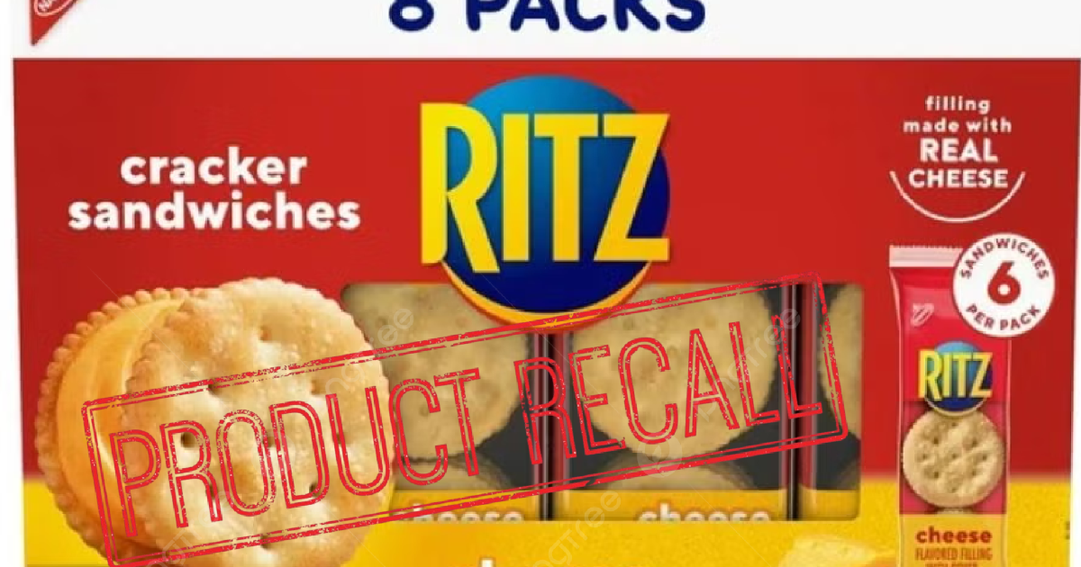 Check Your Pantry! FDA Recalls Ritz Crackers Over Hidden Peanut Danger