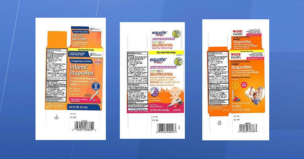 Drugmaker behind ibuprofen recall has history of FDA violations