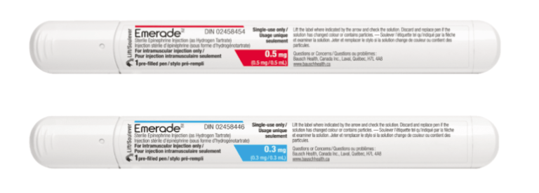 Emerade Auto-Injectors Recalled in Canada, UK for Safety Risk