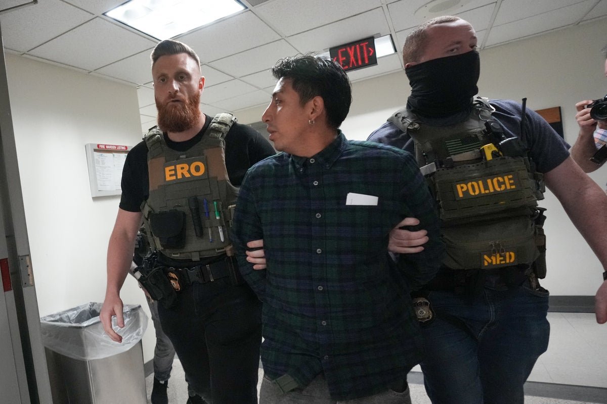 Immigrants file class-action lawsuit against Trump over ‘unlawful’ ICE arrests inside courthouses