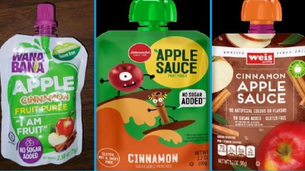 Manitobans warned to watch for food recalls after child eats applesauce linked to illnesses in U.S.