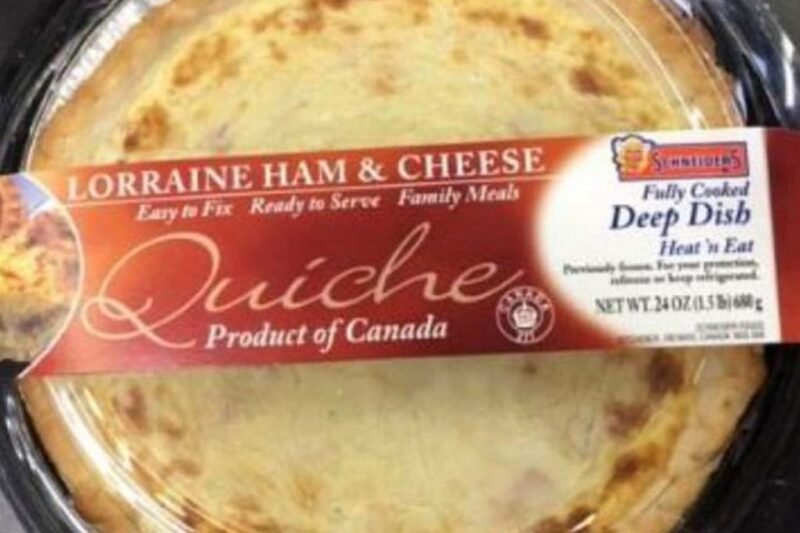 Maple Leaf Foods, Inc. Recalls Quiche Products