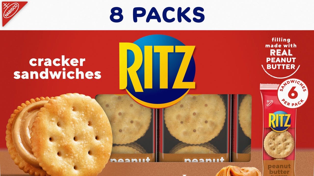 Mondelez recalls some Ritz cracker sandwich cartons over mislabeling