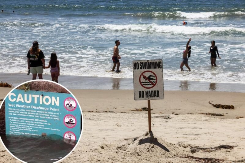 Most US beaches had fecal bacteria in 2024, report warns