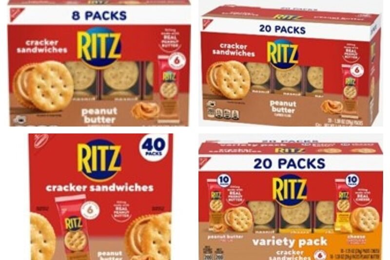 Nationwide recall: Ritz cracker product may cause life-threatening allergic reactions