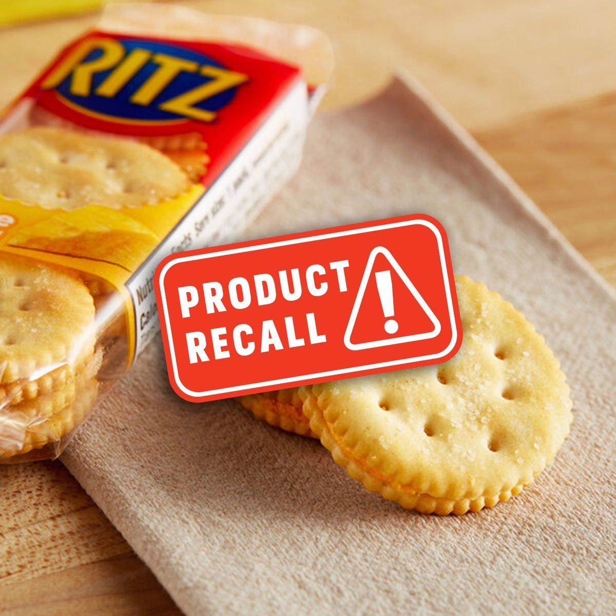 Cracker Recall: Ritz Peanut Butter Cracker Sandwiches Mislabeled as Cheese Sandwiches