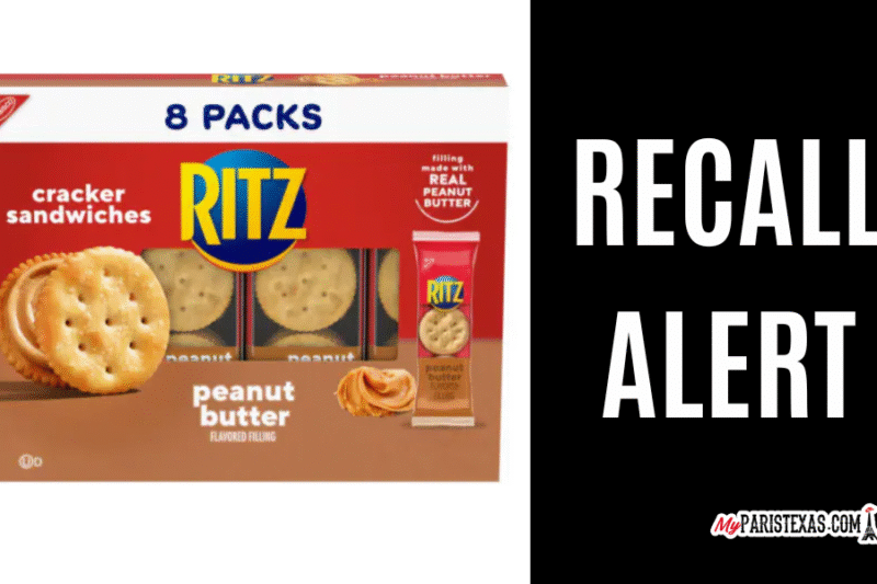 RITZ Peanut Butter Cracker Sandwiches recalled due to labeling error