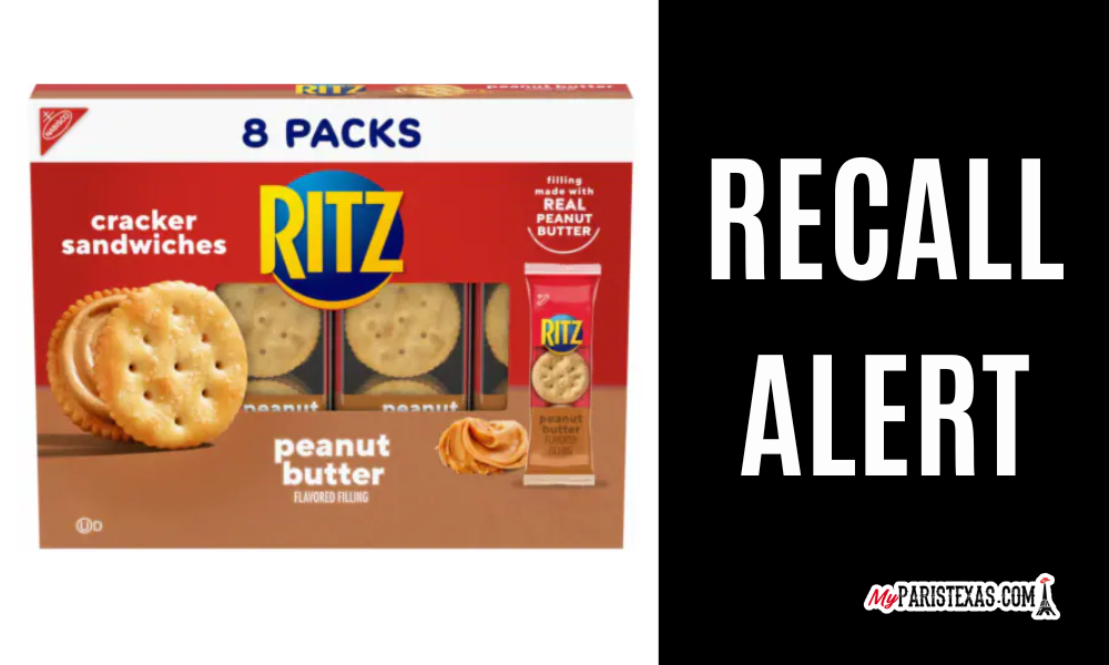RITZ Peanut Butter Cracker Sandwiches recalled due to labeling error