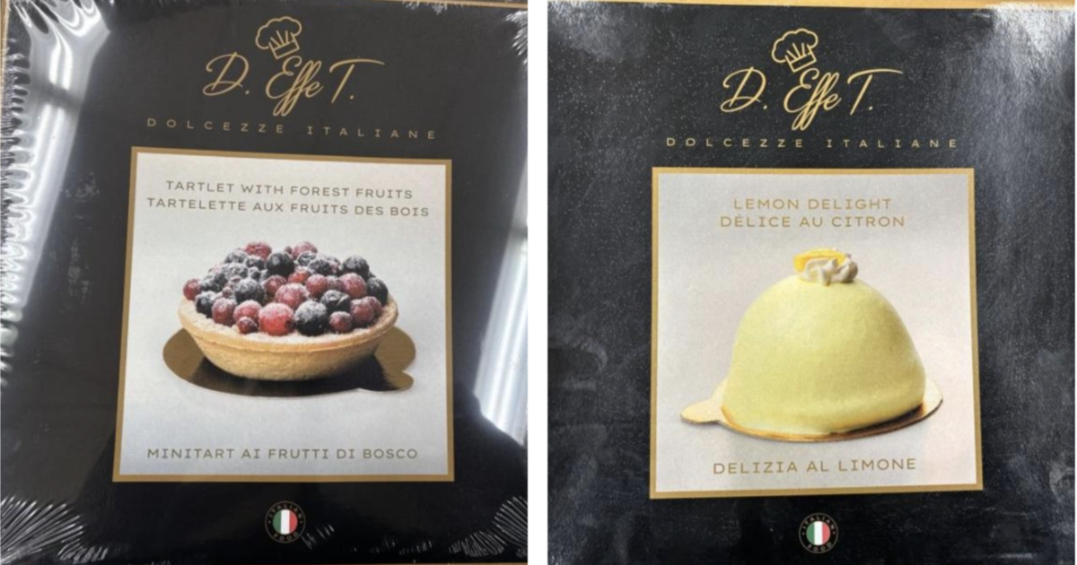 Recall warning for dessert sold in Ontario due to salmonella