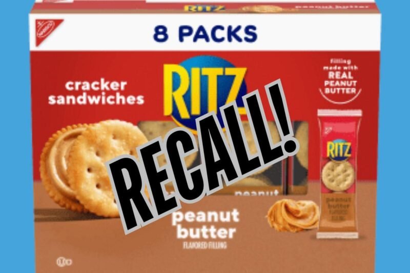 Ritz recall affects peanut butter sandwiches in NJ and nationwide