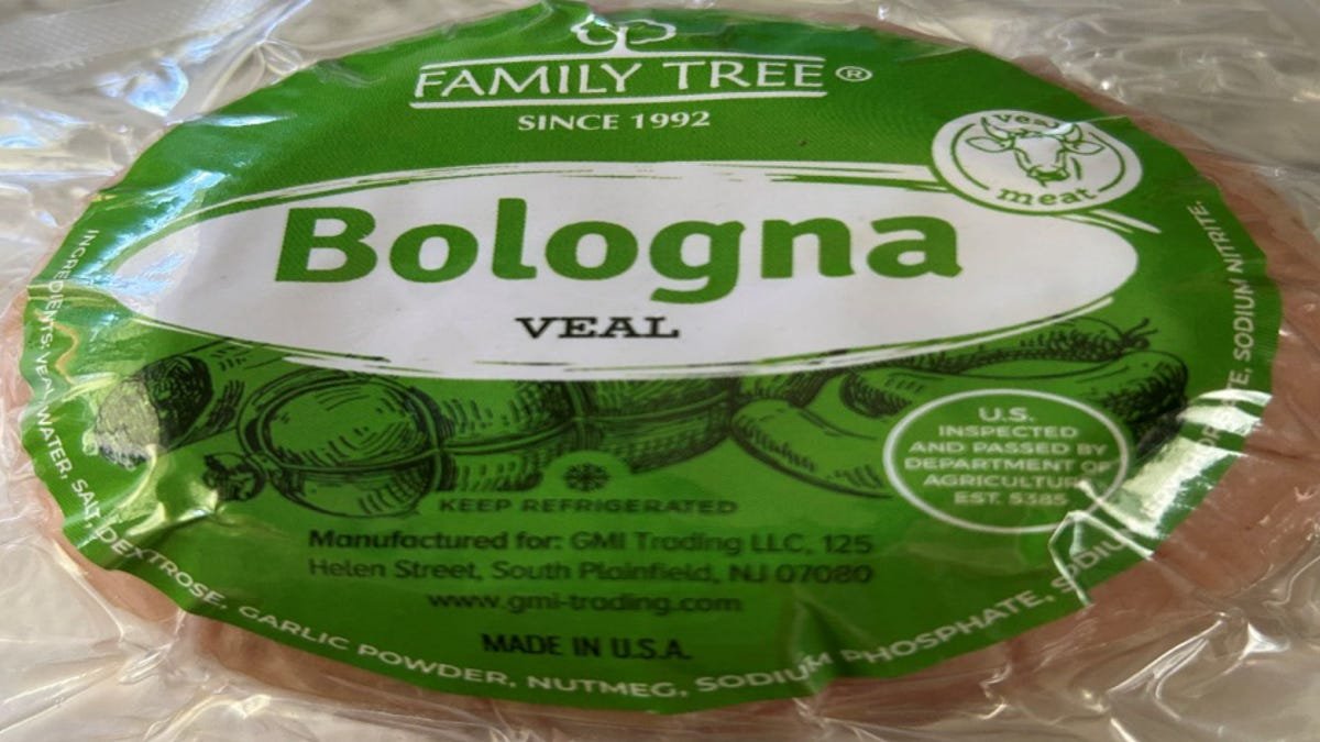 USDA recalls more than 140,000 pounds of bologna for mislabeling