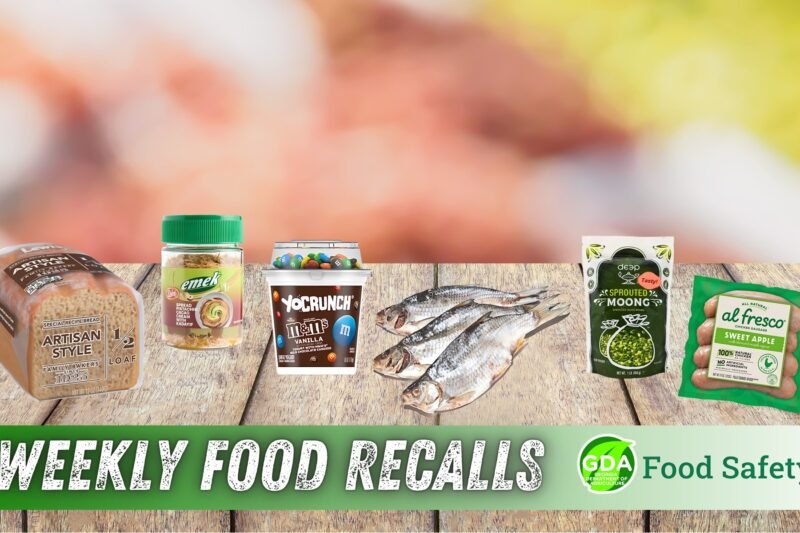 Weekly Food Recalls Impacting Georgia